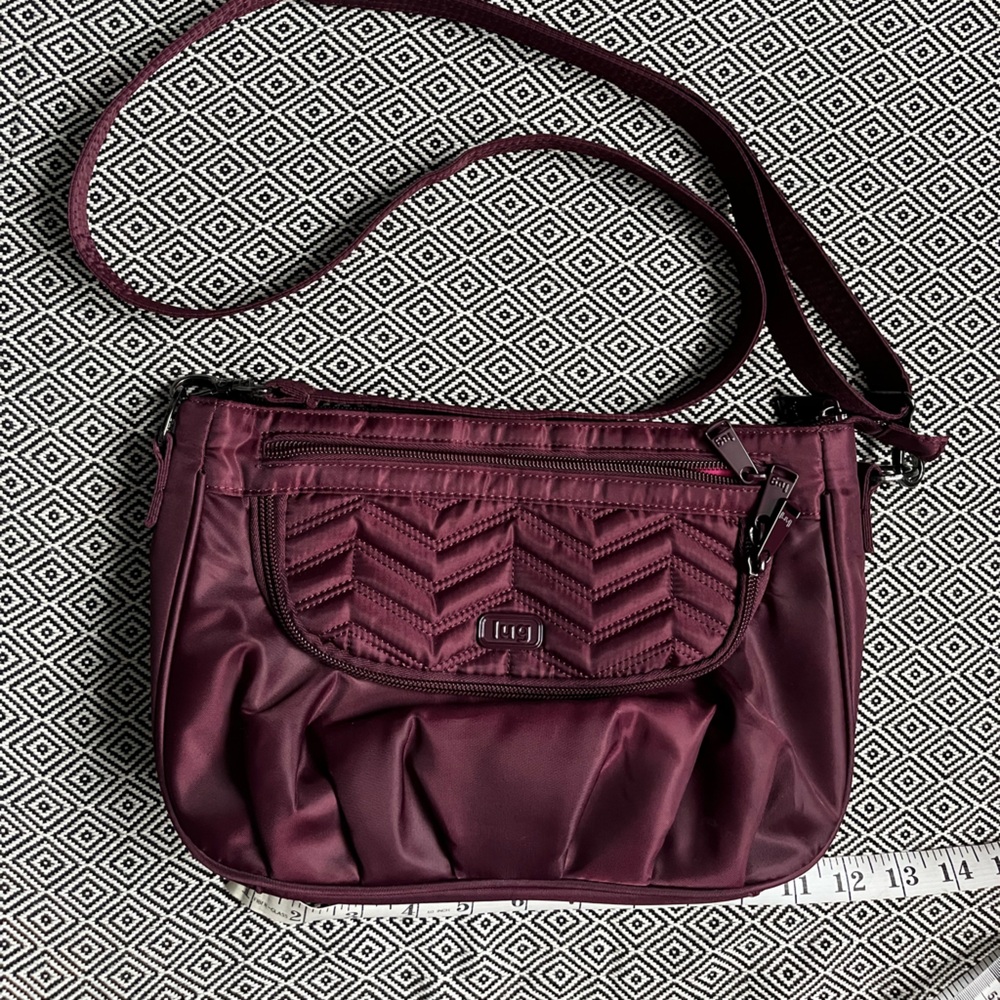 Lug Mambo in burgundy